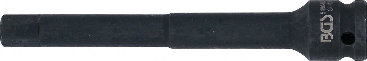 Antgalis smūginis | 150 mm ilgio | 12,5 mm (1/2") | Hex šešiakampis 12 mm (5490-H12)