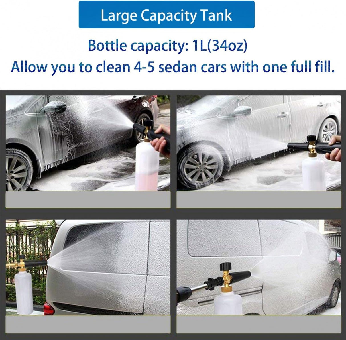 FOAM GENERATING GUN | SNOW FOAM | COPPER | 1L (WG1C)