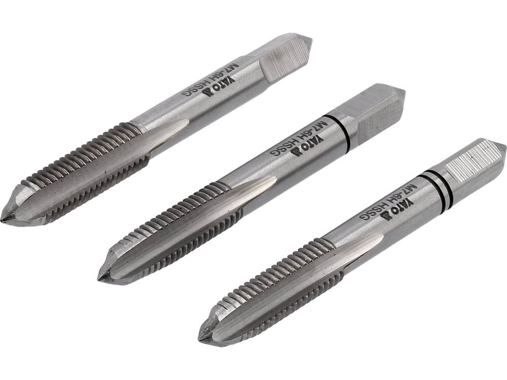 Sriegikliai 3vnt.M7x1, HSS/M2 (YT-2934)