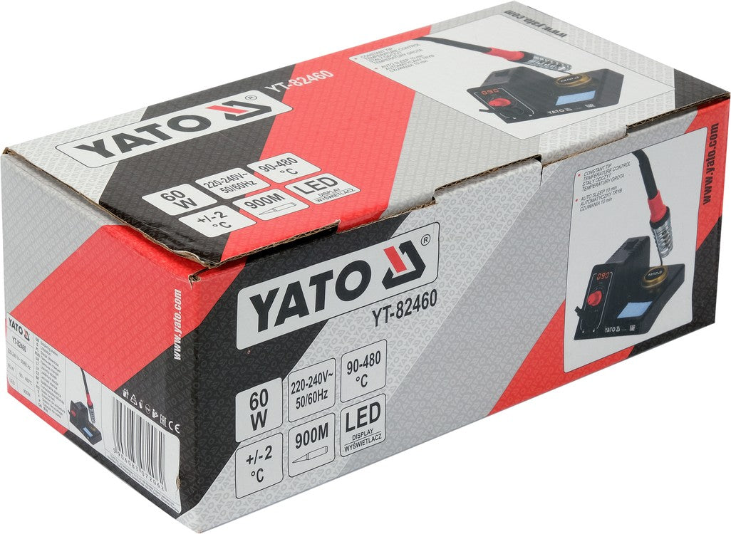 Litavimo stotelė su skaitmeniniu LED ekranu | 900 mm | 60 W (YT-82460)