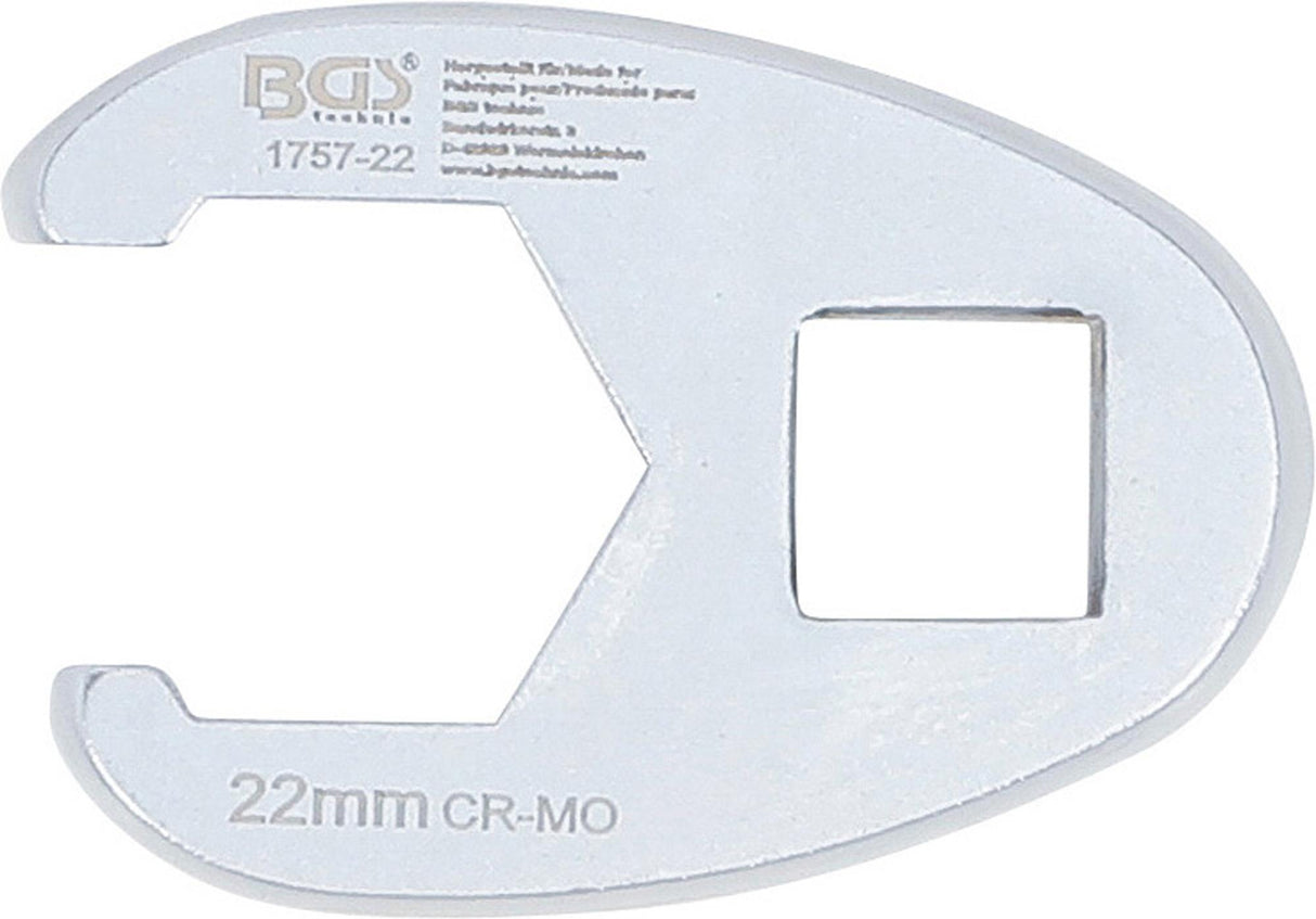 Raktas varnos koja | 12,5 mm (1/2") | 22 mm (1757-22)