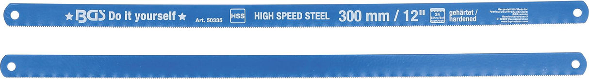 Geležtės metalui | HSS | 13 x 300 mm | 2 vnt. (50335)