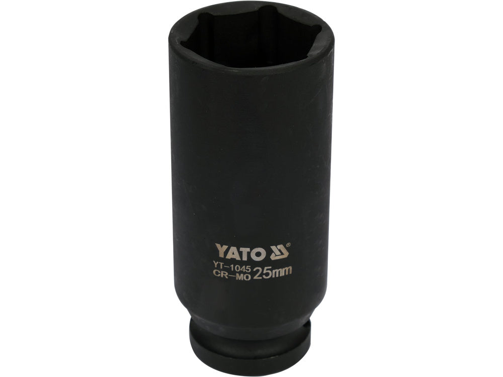 IMPACT SOCKET DEEP 1/2"X25MM (YT-1045)