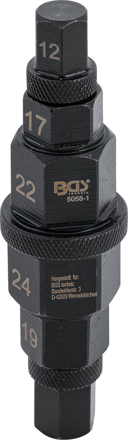 Specialus adapteris | 10 mm (3/8") | 12 - 24 mm (5058-1)