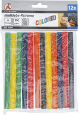 GLUE STICKS | COLOURED | Ø 11 MM, 150 MM | 12 PCS. (80847)