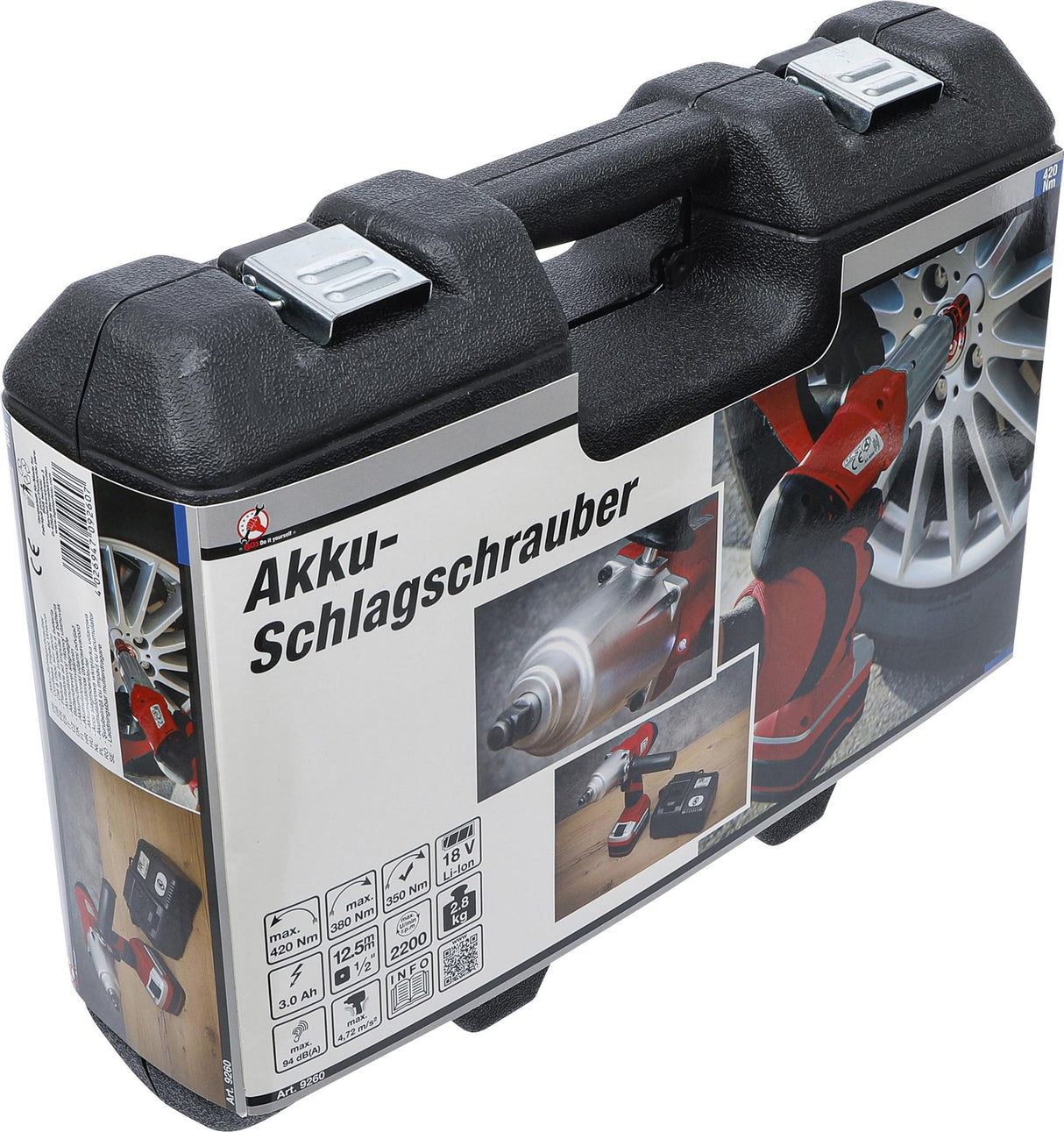 Аккумуляторный ударный гайковёрт | 420 Nm | макс. 2000 rpm | 18 V
