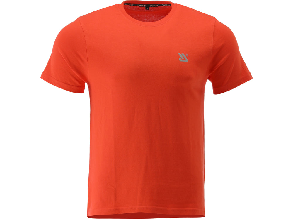 Marškinėliai BASIC ORANGE | 100% medvilnė | XL dydis (YT-78485)