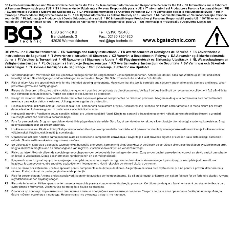 Galvutė iš rinkinio BGS 66530 | 35 - 40 mm (66530-2)