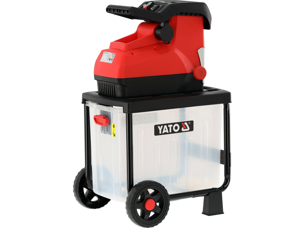 QUIET ELECTRIC BRANCH SHREDDER | 2800W | 45 MM | 55L (YT-852371)