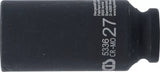 Galvutė ilga smūginė plonasienė 12 kampų | 12,5 mm (1/2") | 27 mm (5336)