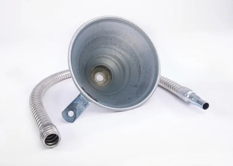 Metalinis piltuvas su nuimamu lanksčiu vamzdeliu | Heavy Duty (MF350)