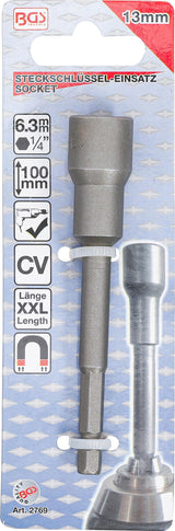 Galvutė / antgalis | elektriniams grąžtams | 6,3 mm (1/4") | 13 mm (2769)