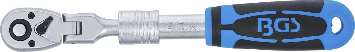 Terkšlė galvutėms ištraukiama, lanksti | 6.3 mm (1/4") | 210 - 250 mm (25125)