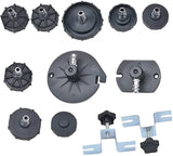 Adapterių rinkinys  | stabdžių sistemos nuorinimo prietaisui (SK2396-1)