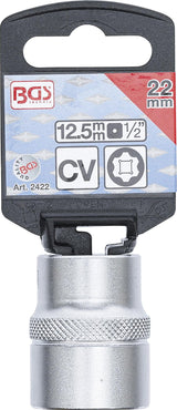 Головка шестигранная | Super Lock | 12.5 mm (1/2") | 22 mm