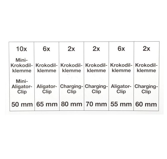 Elektrinių spaustukų asortimentas | 28 vnt. (8138)