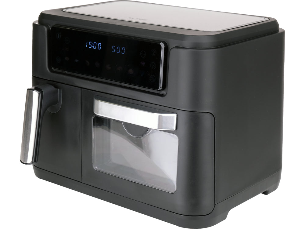 Karšto oro gruzdintuvė | 2400W | 3.5L+7.5L | juoda (67564)