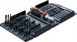 SOCKET AND RATCHET SCREWDRIVER SET, REVERSIBLE | 52 PCS (90106)