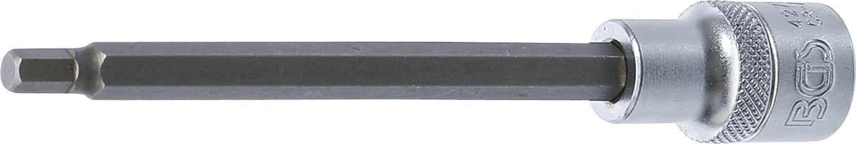 Бита запрессованная в головку | длина 140 mm | 12,5 mm (1/2") | шестигранник 6 mm
