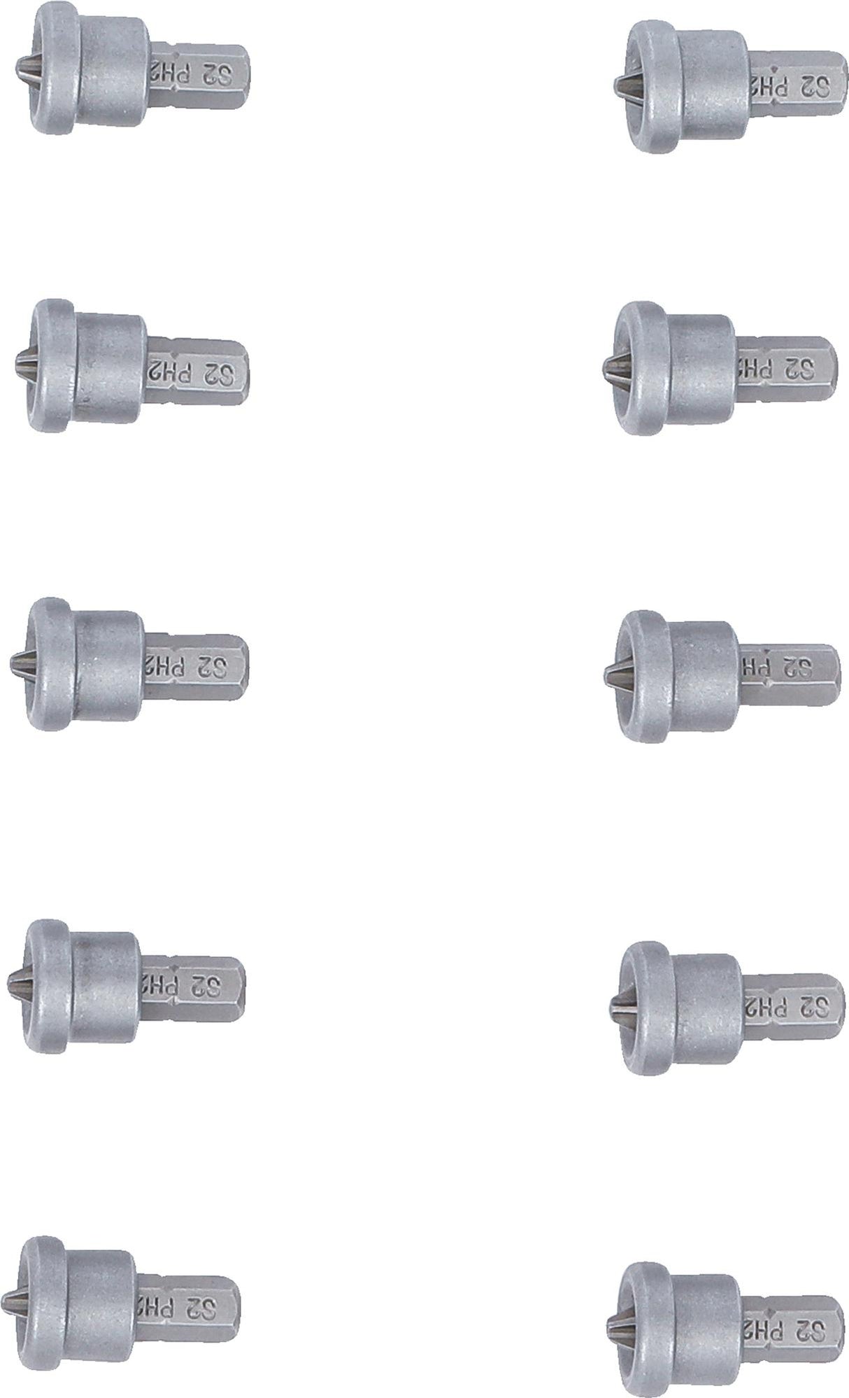 Antgaliai / ribotuvai | gipso plokštėms | 6.3 mm (1/4") | Kryžminiai PH 2 | 10 vnt. (50408)