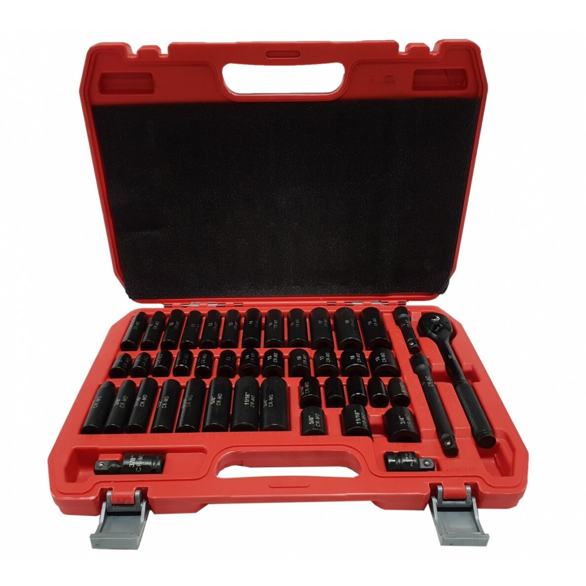 IMPACT TOOL SET | METRIC AND IMPERIAL SIZES | 10 MM (3/8") | 45 PCS. (SK45S)
