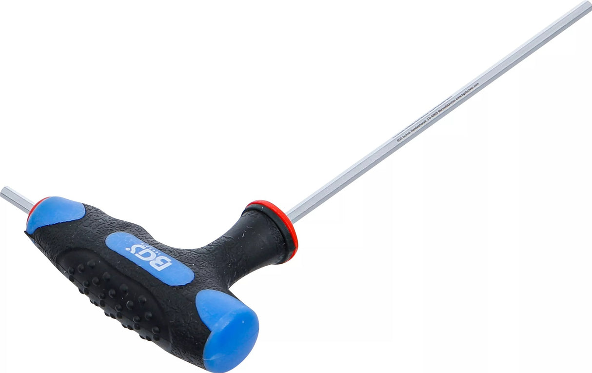 Atsuktuvas su T-rankenėle ir šonine geležte | hex šešiakampis 3 mm (4010-3)