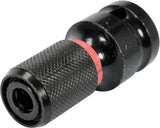 Adapteris smūginis | 12,5 mm (1/2") | 6.3 mm (1/4") (YT-04691)