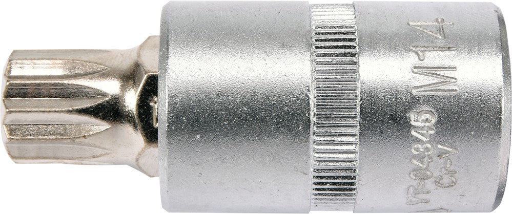 Бита запрессованная в головку 1/2", M14 x 55 mm