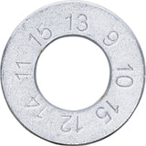 Stipinų veržliaraktis | 7 dydžiai | 9G - 15G stipinams (70077)