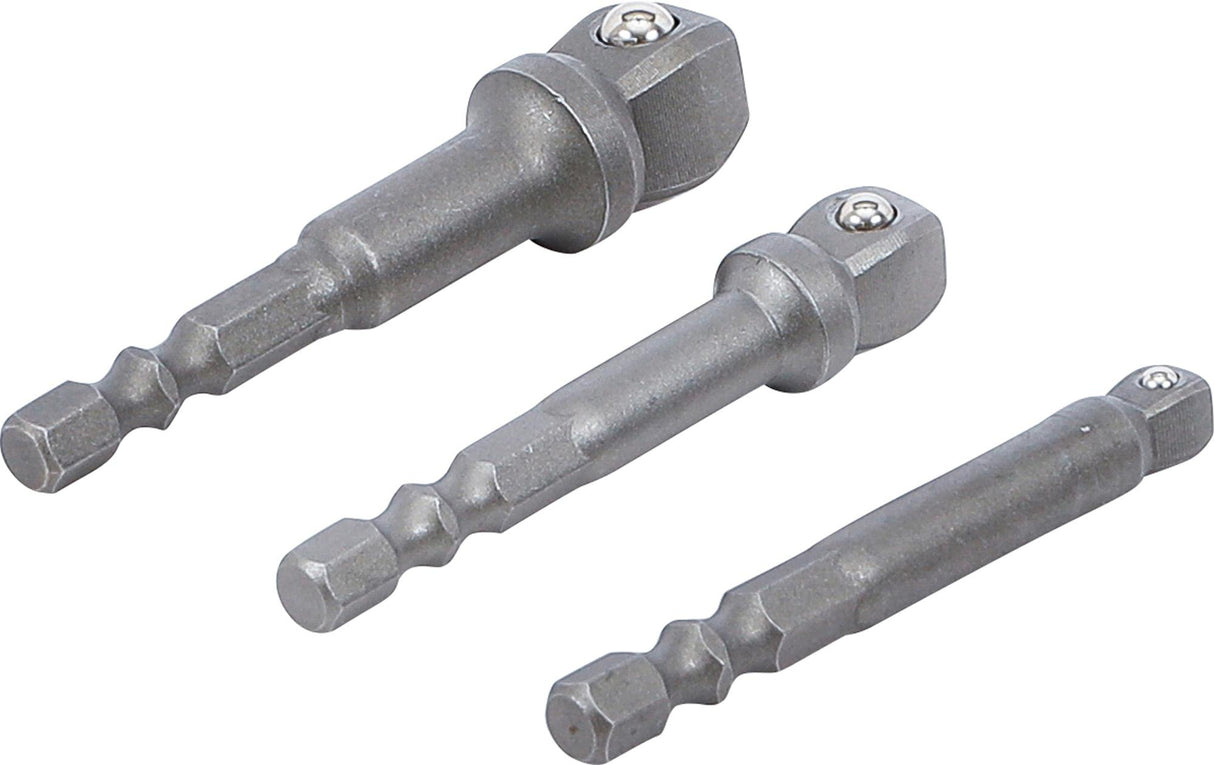 Adapterių rinkinys su šarnyrais | 6.3 mm (1/4") | 3 vnt. (9162)