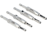 Durų ir langų vyrių grąžtų rinkinys | 4 vnt | 2 - 4.5 mm (22750)