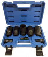 LONG IMPACT SOCKET SET | 12-POINT | WITH BIT SET | 27 - 36 MM | 8 PCS. (SK5335)