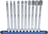 SOCKET SET, E-TYPE | XXL | 10 MM (3/8") DRIVE | E6 - E20 | 10 PCS. (70026)
