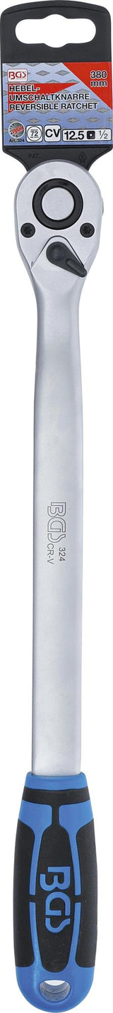 Terkšlė lenkta | smulkūs dantukai | ilgas tipas | 12,5 mm (1/2") | 380 mm (324)