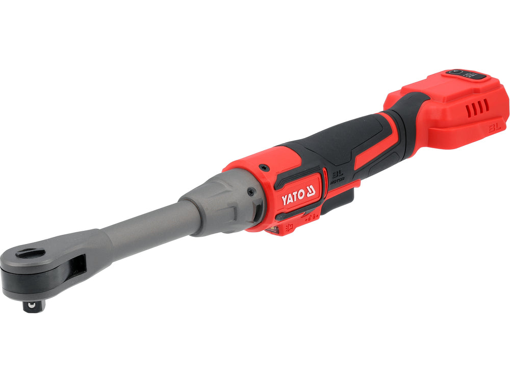 CORDLESS RATCHET WRENCH, EXTENDED | 12.5 MM (1/2") | 110 NM | 18V | BATTERY NOT INCLUDED (YT-828035)