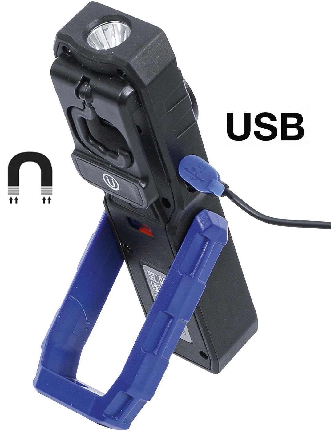 COB LED WORKSHOP LAMP WITH MAGNET AND HOOK | FOLDABLE (70051)