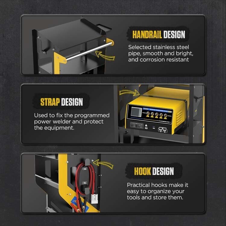 TOOL TROLLEY ON WHEELS | DIAGNOSTIC TABLE | MOBILE (TDC300)
