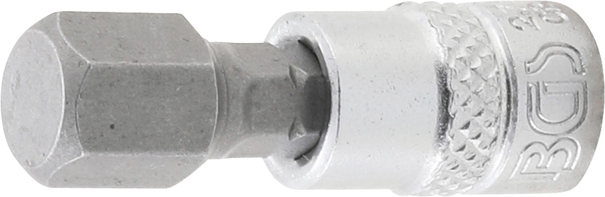 BIT SOCKET | 6.3 MM (1/4") DRIVE | INTERNAL HEXAGON 3/8" (2748)