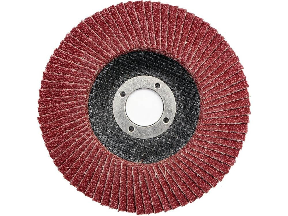 Šlifavimo diskas lapelinis | P80 | 125X22,2 mm (07986)