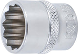 Galvučių rinkinys, 12 kampų | 10 mm (3/8") | Coliniai dydžiai | 11 vnt. (9112)