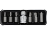 Antgalių rinkinys | 10 mm (3/8") | T-Star (Torx) | 7 vnt. (YT-0410)