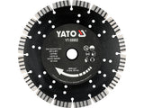 Deimantinis pjovimo diskas gelžbetoniui | 230X12X22.23mm (YT-59902)