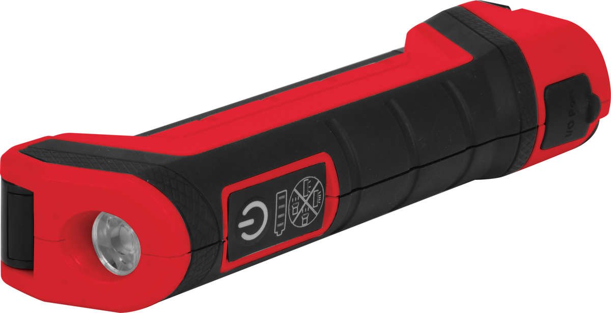 Darbo lempa akumuliatorinė | 5W COB, 500LM + 40LM, UV (YT-08517)