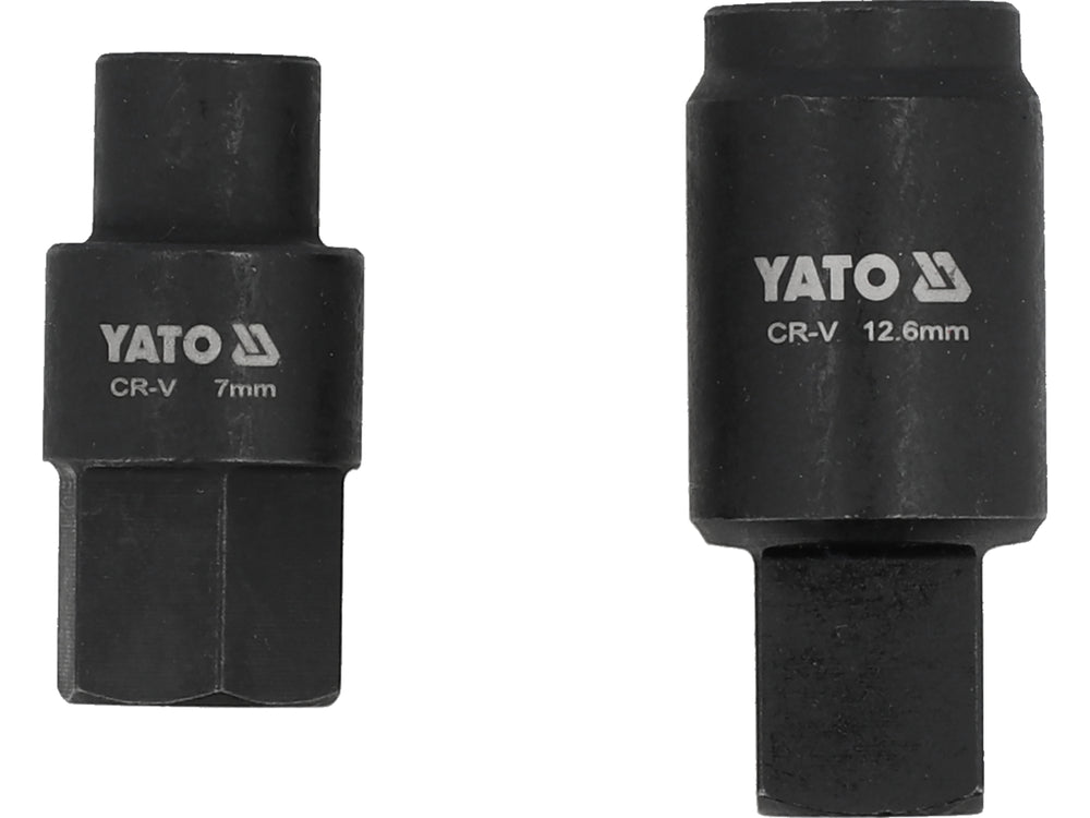 Galvutės įpurškimo siurbliams | 2 vnt | 7 ir 12.6 mm (YT-17524)
