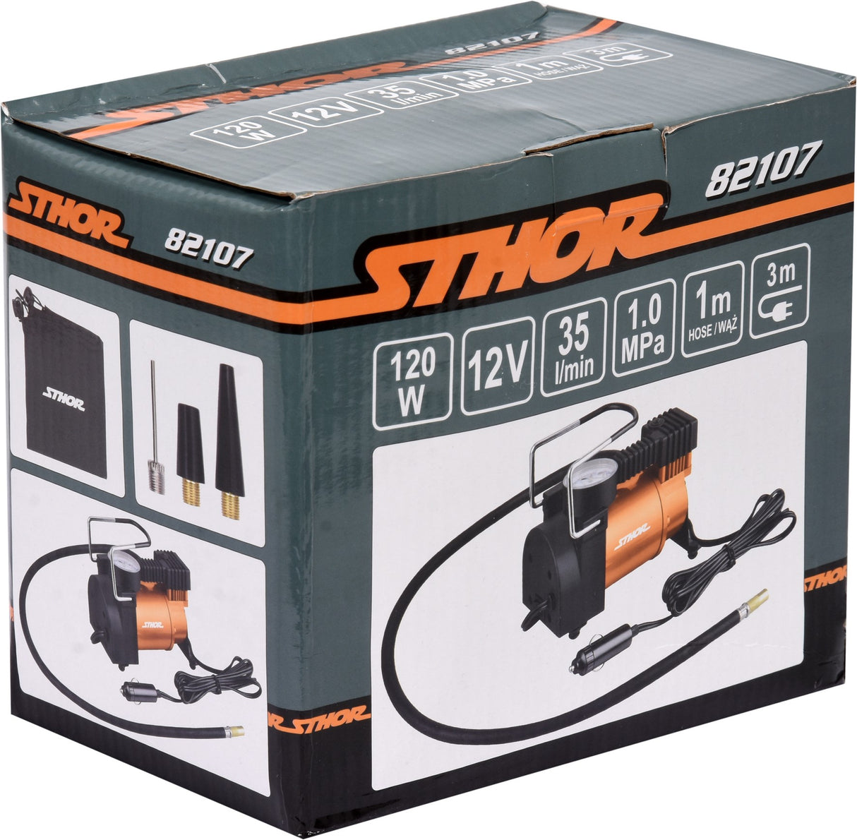 Автомобильный компрессор | 12V / 120W