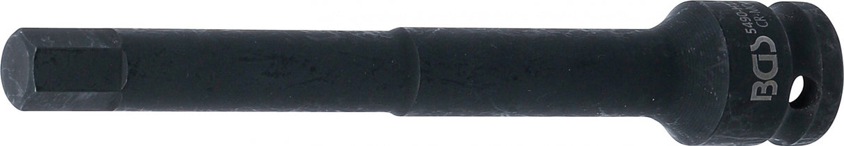 Antgalis smūginis | 150 mm ilgio | 12,5 mm (1/2") | Hex šešiakampis 12 mm (5490-H12)