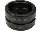Indėklas U 32 mm presavimo replėms YT-21735 (YT-21743)