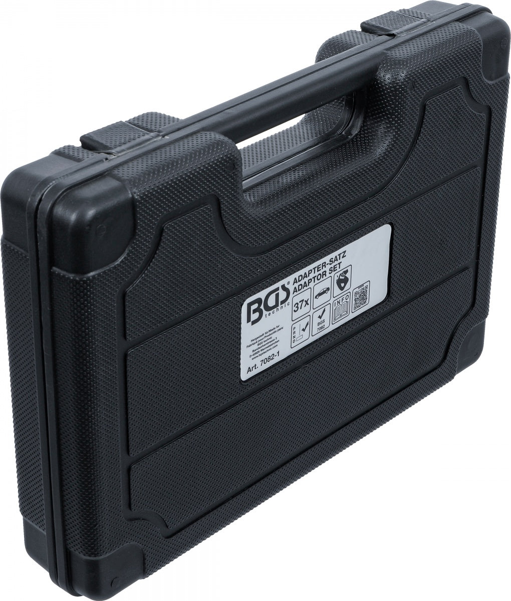 Adapterių rinkinys | automatinės pavarų dėžės alyvos keitimo ir plovimo agregatui (BGS 7082) | 35 vnt. (7082-1)