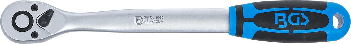 Terkšlė lenkta | smulkūs dantukai | ilgas tipas | 10 mm (3/8") | 254 mm (9090)