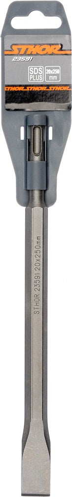 Kaltas betonui | SDS PLUS | plokščias | 20x14x250 mm (23591)